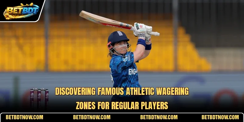 Discovering famous athletic wagering zones for regular players